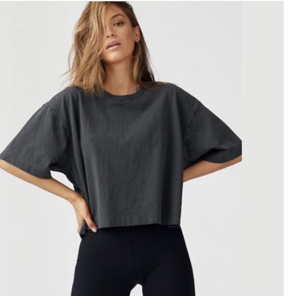 Joah Brown Tops - Joah Brown Boxy Crew Tee